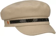 Czapki dla dzieci - Czapka Newsboy Damski Kendy by Mayser, jasnobeżowy, L (59-60 cm) - miniaturka - grafika 1