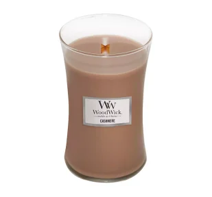 Cashmere świeca duża WoodWick - Świece - miniaturka - grafika 1