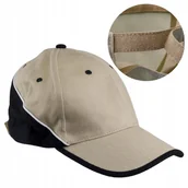 Odzież robocza - Czapka z daszkiem męska damska robocza Przewiewna z Regulacją 100% Bawełna - miniaturka - grafika 1