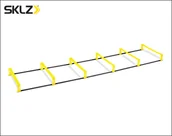 Piłka nożna - SKLZ Drabinka treningowa SKLZ Elevation Ladder żółto-czarna 0940 - miniaturka - grafika 1