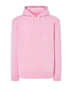 Bluza dresowa  męska z kapturem kolor różowy roz.L - Bluzy męskie - miniaturka - grafika 1