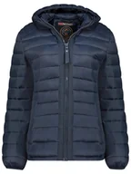 Kurtki damskie - Geographical Norway Kurtka pikowana "Carlitilimo" w kolorze granatowym - miniaturka - grafika 1