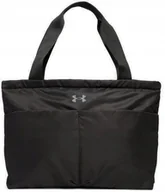 Torebki damskie - Damska torba na ramię Under Armour sportowa na siłownię 1388920-001 czarny - miniaturka - grafika 1