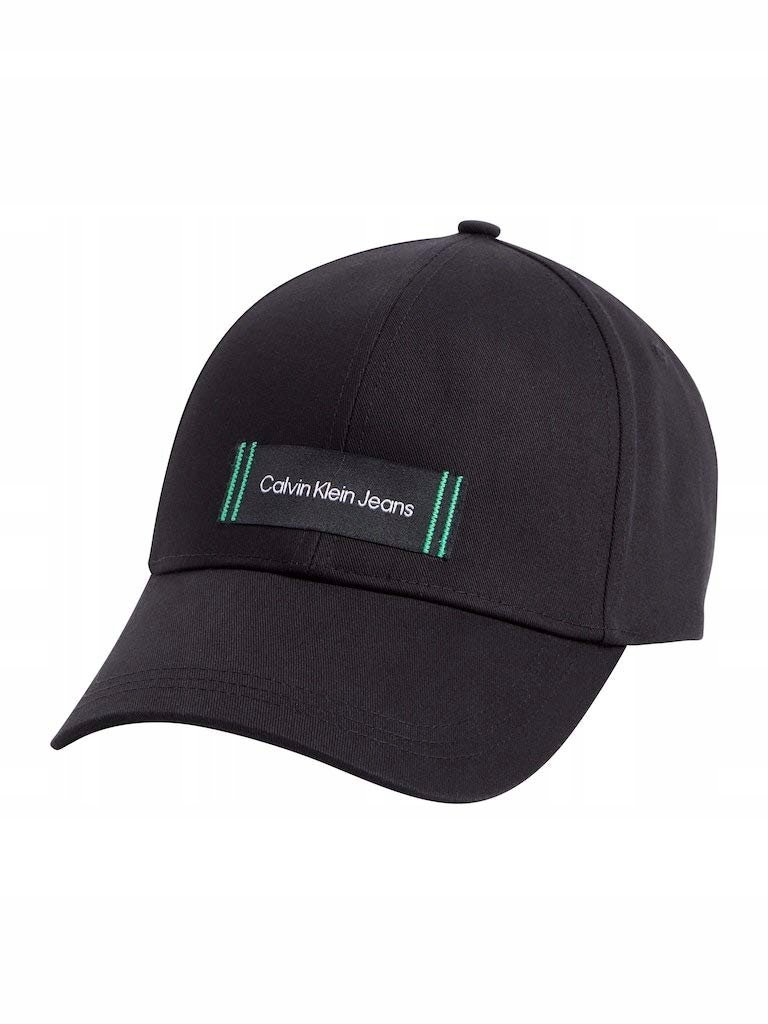 CALVIN KLEIN CZAPKA Z DASZKIEM PARK CULTURE CAP CZARNA