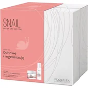 Zestawy kosmetyków damskich - FLOS-LEK Zestaw SNAIL Elixir koncentrat regenerujący 30ml + Krem odbudowujący na dzień i na noc 50ml - >>> DARMOWA od 99zł <<< w 24h ! - miniaturka - grafika 1