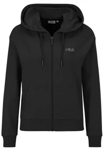 FILA Suardi damska bluza z kapturem, czarny, M - Bluzy damskie - miniaturka - grafika 1