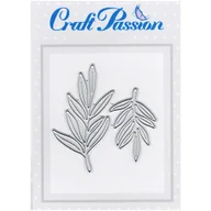 Scrapbooking - Wykrojnik do papieru Craft Passion - Gałązki oliwne - miniaturka - grafika 1