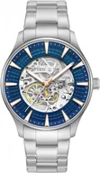 Zegarki męskie - Zegarek męski KENNETH COLE KCWGY0057903 granatowy klasyczny skeleton - miniaturka - grafika 1