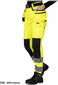 Spodnie sportowe damskie - LH-WESPE-T - Spodnie ochronne do pasa WESPE damskie 6 kieszeni idealne dla monterek i innych służb porządkowych końcówki tkanina splot twill 86% poliester 14% bawełna o gramaturze 300 g/m2 42 - miniaturka - grafika 1