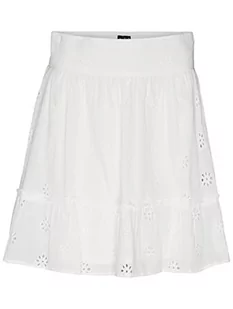 Prawdziwa Moda Vmmaja HW Skirt Wvn Spódnica damska, Snow White, XS - Spódnice - miniaturka - grafika 1