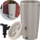 Zbiorniki na deszczówkę - Zbiornik na deszczówkę Gobi 240l Beczka na wodę + Kranik 3/4 - miniaturka - grafika 1