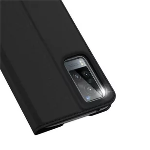 Dux Ducis Skin Pro kabura etui pokrowiec z klapką Vivo X60 czarny - Etui i futerały do telefonów - miniaturka - grafika 2