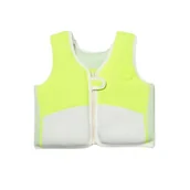 Sprzęt asekuracyjny i ratunkowy - Sunnylife - Kamizelka do pływania dla dzieci (3-6lat) - Shark Tribe, Blue Neon Citrus - miniaturka - grafika 1