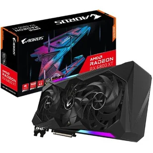 Gigabyte Aorus Radeon RX 6800 XT Master 16GB GDDR6 GV-R68XTAORUS M-16GD GV-R68XTAORUS M-16GD - Karty graficzne - miniaturka - grafika 1