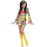 Stroje karnawałowe - Strój Hipiska Kwiaty-Xl - miniaturka - grafika 1