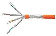 Kable miedziane - Equip Instal.Kab Cat.7 S/FTP 4P23 100.00m orange 187321 - miniaturka - grafika 1
