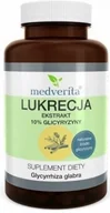 Przeziębienie i grypa - Medverita, Lukrecja ekstrakt 10% gliceryzyny, 90 kaps. - miniaturka - grafika 1