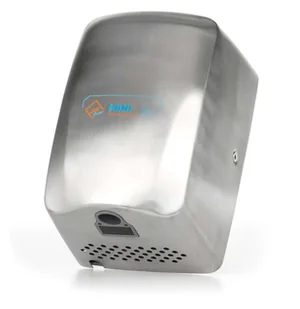 Jet Dryer Suszarki - Mini suszarka do rąk na gorące powietrze, szczotkowana stal nierdzewna 8596220002921 - Suszarki do rąk i włosów - miniaturka - grafika 1