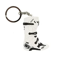 Buty motocyklowe - Alpinestars Unisex-Adult 1230-94000-20-O/S New Tech 10 brelok do kluczy do bagażnika biały, Multi, jeden rozmiar - miniaturka - grafika 1