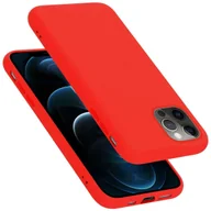 Etui i futerały do telefonów - Pokrowiec Do Apple iPhone 13 Etui w LIQUID CZERWONY TPU Silikon Case Cover Obudowa Ochronny Cadorabo - miniaturka - grafika 1
