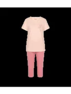 Piżamy damskie - TRIUMPH Różowa DWUCZĘŚCIOWA PIŻAMA koszulka i spodnie PK Capri X zestaw 44 - miniaturka - grafika 1