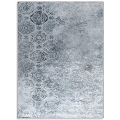 Dywan EUROFIRANY Lotus7 80 x 140 cm Szary