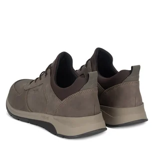 Sneakersy Rieker 39653-25 Beżowy - Półbuty męskie - miniaturka - grafika 1