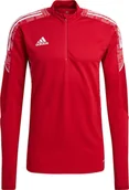 Bluzy męskie - Adidas Bluza męska adidas Condivo 21 Training Top Primeblue czerwona GH7155 - miniaturka - grafika 1