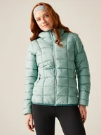 Kurtki damskie - Regatta Kurtka pikowana "Asper" w kolorze miętowym - miniaturka - grafika 1