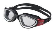 Pływanie - Huub aphotic photochromatische okulary okulary do pływania Triathlon swobodnie czajnik openwater basenów Anti-Fog Swim Googles, czarny 0701304792805 - miniaturka - grafika 1