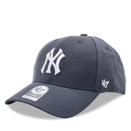 Czapki damskie - Czapka z daszkiem 47 Brand MLB New York Yankees '47 MVP SNAPBACK B-MVPSP17WBP-NYC Granatowy - miniaturka - grafika 1
