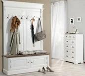 Meble do przedpokoju - Dekoria Garderoba do przedpokoju Brighton szeroka 139 cmx45 cmx210 cm 005-820 - miniaturka - grafika 1