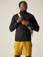 Odzież trekkingowa męska - Regatta Kurtka polarowa "Baslinn" w kolorze czarnym - miniaturka - grafika 1