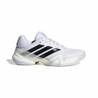 Buty sportowe damskie - Damskie buty tenisowe adidas Barricade 14 White/Core Black/ EUR 41 1/3 - miniaturka - grafika 1