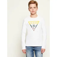 Koszulki dla chłopców - Guess Longsleeve Regular Fit - miniaturka - grafika 1
