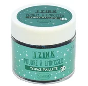 Scrapbooking - Puder do embossingu, niebieski brokatowy - miniaturka - grafika 1