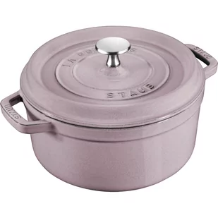 Staub, Garnek żeliwny okrągły 2.2 l, Kwiat Wiśni - Garnki - miniaturka - grafika 1