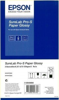 Epson Epson Surelab Pro-S Paper Glossy A4x65, 21 cm, 21 cm 8.25