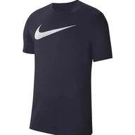 Odzież sportowa dziecięca - Koszulka dla dzieci Nike Dri-FIT Park 20 granatowa CW6941 451 - miniaturka - grafika 1