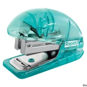 Zszywacze biurowe - zszywacz mini rapid colour"breeze f4, 10 kartek, 5 lat gwarancji, niebieski 5001327 - miniaturka - grafika 1