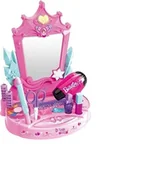 Zabawy w naśladowanie dorosłych - ZESTAW PIĘKNOŚCI ŚLICZNA RÓŻOWA TOALETKA DLA KSIĘŻNICZKI 15el K75299 - miniaturka - grafika 1
