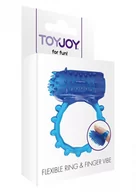 Pierścienie erekcyjne - ToyJoy Classics 2w1 Pierścień na Penisa+Nasadka na Palec - miniaturka - grafika 1