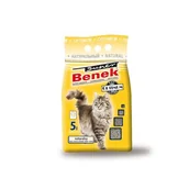 Żwirek dla kotów - Żwirek Super Benek 5 l OPTIMUM Naturalny - miniaturka - grafika 1