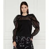 Bluzki damskie - Karl Lagerfeld Bluzka | Regular Fit - miniaturka - grafika 1