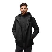 Kurtki męskie - Męska kurtka 3w1 Jack Wolfskin ALTENBERG 3IN1 JKT M black - S - miniaturka - grafika 1