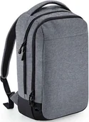 Plecaki - Plecak sportowy BagBase BG545 Athleisure - Kolor: Grey Marl/Black - Rozmiar: 30 x 50 x 18 cm - miniaturka - grafika 1