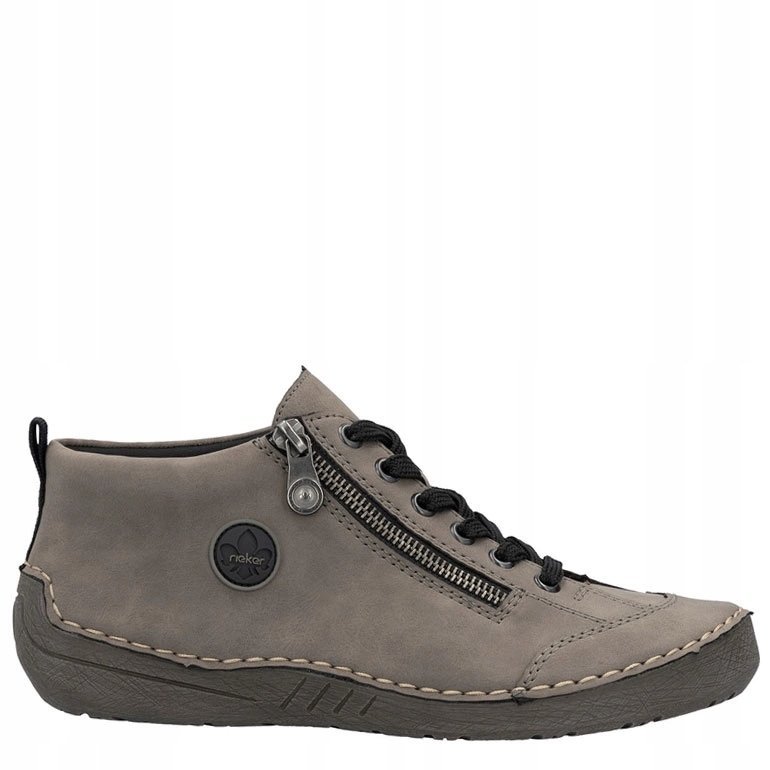 Rieker Półbuty Damskie Brązowe 52514-42-GRAY r.36