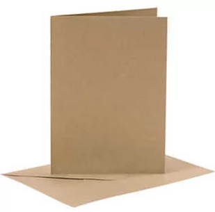 Zestaw papeterii, Kraft - Scrapbooking - miniaturka - grafika 1