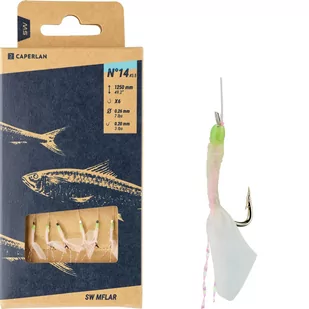 Przywieszka morska z piór SW MFSF larwa nr 14 - Przynęty - miniaturka - grafika 1
