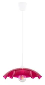 Lampy sufitowe - Lilia lampa wisząca 1xE27 biała/różowy 61350 - miniaturka - grafika 1